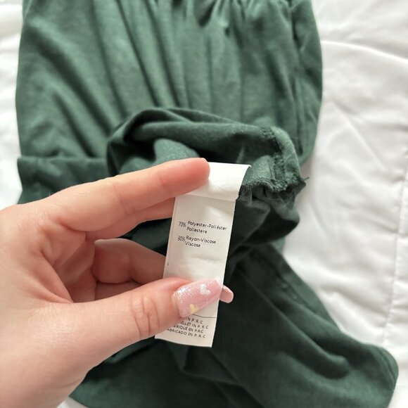 Womens Size Small Green Maxi Dress Summer Beach Classic City Coquette Hippie - Picture 6 of 8